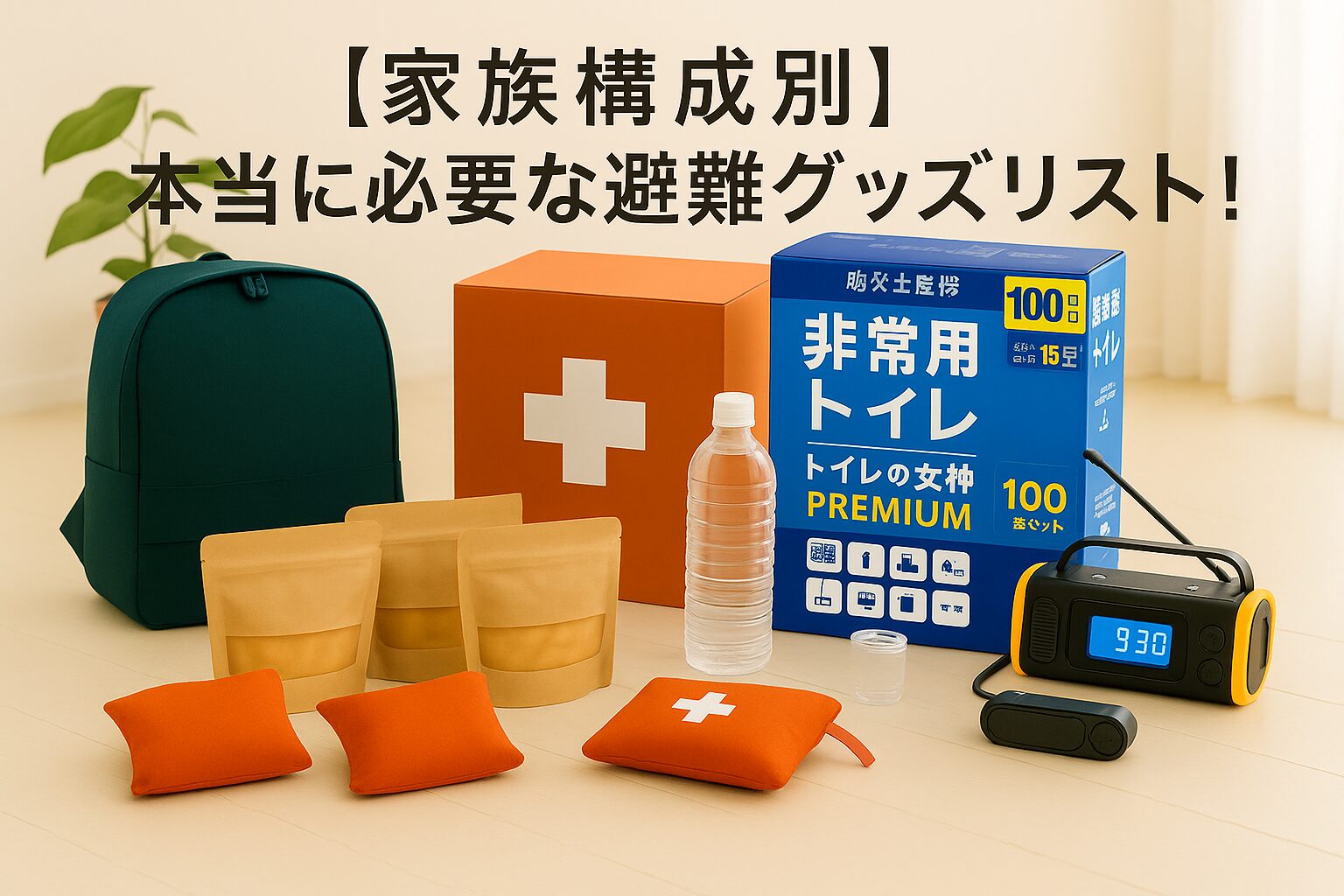 避難グッズ